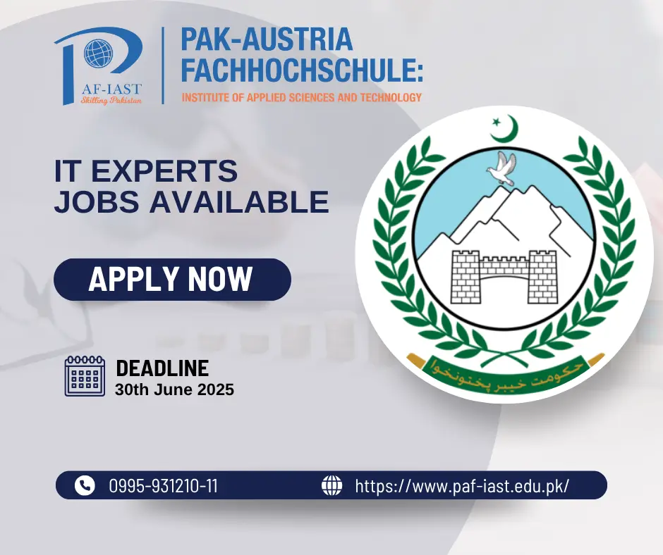 (Government of KPK Jobs) (PAF IAST)