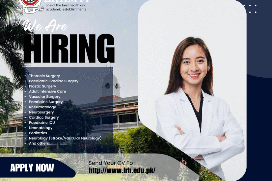 (Jobs in Peshawar KPK) (Lady Reading Hospital Peshawar)