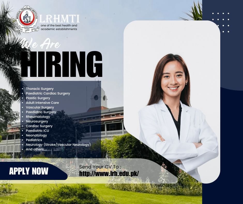 (Jobs in Peshawar KPK) (Lady Reading Hospital Peshawar)