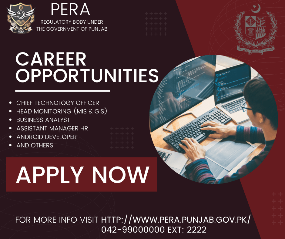 (Jobs in Lahore Pakistan) (Government Jobs in Lahore)